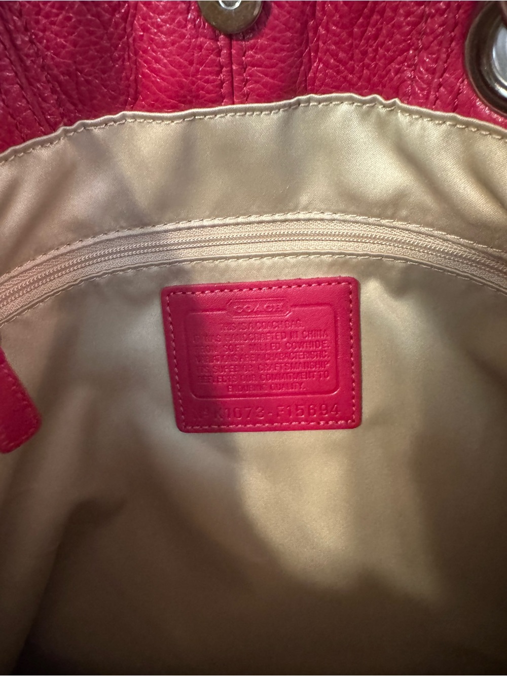 Coach Hamilton in Raspberry Pink - Picture 5 of 5